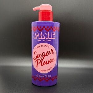 PINK Victoria's Secret Sugar Plum Body Lotion - Purple and Red